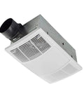 Ultimate Bathroom Exhaust Fan With Heater And Lighting 80 CFM Quiet 1.5 Sones Three Level CCT Lighting front view