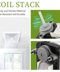 Universal Bathroom Fan Motor Replacement - SM550 Electric Vent Fan Motor Kit - Replacement for Nu-Tone Br-oan 50 CFM 120V 3000 RPM