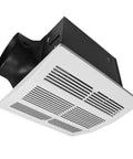 Ultra Quiet 200 CFM Bathroom Exhaust Fan With 2.0 Sones, 6 Inch Duct Collar, Stainless Steel Construction For Larger Bathrooms Up To 200 Sq Ft, HVI 2100 Certified And UL Approved, Silent Clever Technology front view