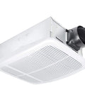 Radiance 80 CFM Exhaust Bathroom Fan With Quiet Operation And Built In Thermostat Heater
