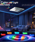 Bathroom Exhaust Fan With Bluetooth Speaker And Heater By BSEED 1800W Dual Heat 230 CFM Vent 3 CCT Plus 5 Color RGB Lighting