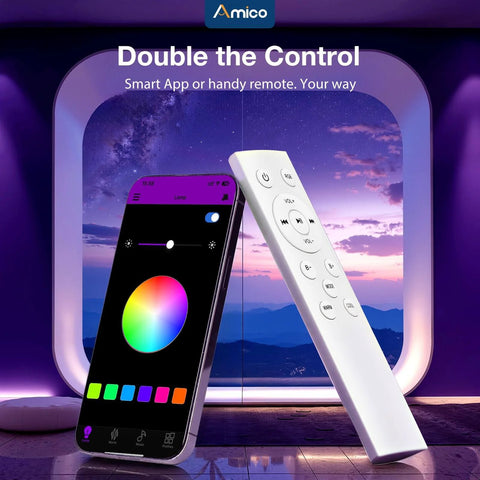 Remote and app for Bathroom Exhaust Fan With Bluetooth Speaker And Light, 110 CFM Quiet 1.0 Sone Shower Vent, 24W LED 2000 Lumens