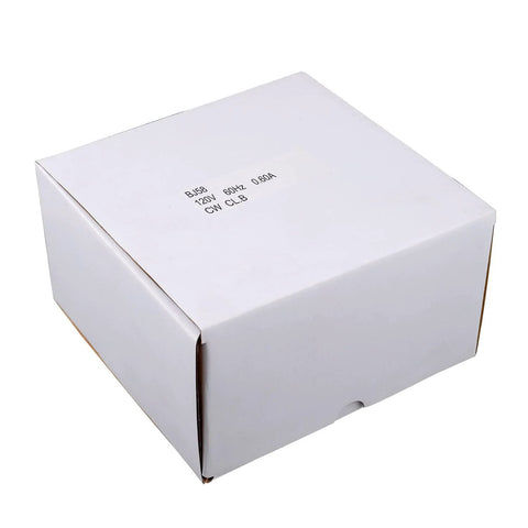 White box containing Bathroom Vent Fan Motor 120V 60Hz 0.60A 30W Compatible with 686,687,8870,M686 YJF6158