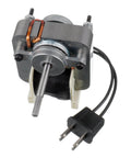 Bathroom Vent Fan Motor 120V 60Hz 0.60A 30W Compatible with 686,687,8870,M686 YJF6158 front view with 2-prong plug