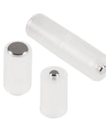 Close-up of 16 Piece Battery Converter Set AAA To AA And AA To C Adapters showing durable PP material converters