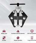 Heavy Duty Battery Terminal And Wiper Arm Puller Kit For Auto Windshield Wiper Arm Removal And Terminal Bolt Extraction Damage Free Arm Puller Tool For Stuck Terminals Quick DIY Car Repair Accessory front view