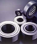 NURT15-1R Needle Roller Follower Shielded Heavy duty Metric Series, shown in various sizes and orientations with steel elements.