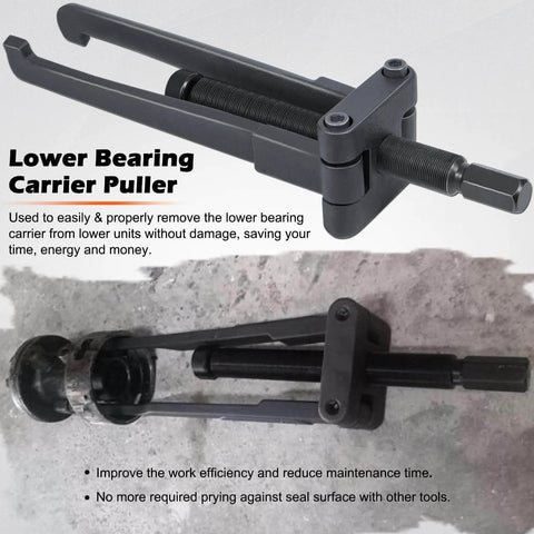 Lower Bearing Carrier Puller Tool For Marine Gearcases 115HP And Up Fits Yamaha Johnson Evinrude Honda Mercruiser Mercury Outboards