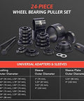 24-Piece Front Wheel Drive Bearing Press Kit - Removal & Installation - Buy Bearings online - Fast US Shipping