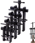 4 Bearing Puller 2'' 3'' 4'' 6'' with 2 Jaws Bearing Puller Tool Adjustable, Chrome Vanadium Steel Bearing Gear Puller Kit