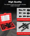 Bearing Puller Kit, 10 Pcs Blind Hole Bearing Puller Set, 8-25 mm/0.31-0.98 inch Motorcycle Wheel Inner Bearing Puller Tool Set in case