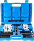 12 Piece Bearing Puller Set, Heavy Duty 5 Ton Capacity Bearing Separator Kit With 2 Inch And 3 Inch Jaws in blue case