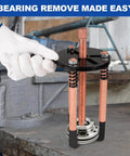 36 In 1 Bearing Puller Kit With Upgraded Blind Hole Design Pro Grade Bearing Removal Tool in use on machinery