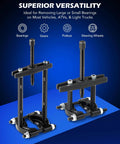 38pc 2-in-1 Bearing Press Kit, Front Wheel Bearing Removal Kit with Sliding Screws Sleeves shown on blue background