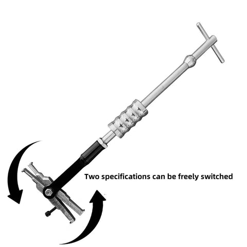 Internal Bearing Puller With Slide Hammer Pro Grade Bearing Extractor For 16-45mm Bearings, side view with interchangeable collets.
