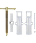 Three Inch Two Jaw Bearing Puller Tool Set With Adjustable Carbon Steel Mandrel Gear Pulley And Flywheel Remover parts layout