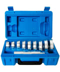 10 Piece Bearing Race And Seal Driver Kit For Quick No Damage Installations Pro Grade Bearing Press Tool With 9 Dual Sided Adapters