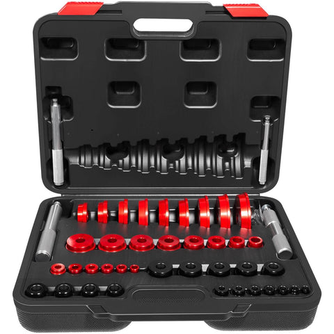 Bearing Race And Seal Driver Kit For Wheel Bearing Installation 43 Piece Set With 39 Adapters And 4 Handle Sizes Includes Tools