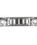 11.5mm Bearing Steel Electroplated Double Flat Wheel Sliding Door Window Pulley Set 2 Pcs With Mounting Screws, durable metal pulley.