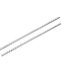 Beefy 2 Pack 5mm x 200mm Linear Motion Rod Guide Shafts For 3D Printers And CNC Machines Chrome Plated Steel High Precision Rail