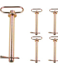 5 Pack Beefy 251540 Hitch Pin 30281E1, 3 Quarter Inch Diameter, Six And A Quarter Inch Usable Length, Heavy Duty Tractor Pin
