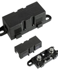 Beefy Mega Fuse Holder For AMG Mega Fuse Pack Of 2, Heavy Duty M8 Bolt Car Fuse Clamp, Rugged And Splashproof, 126x37.5x43.5mm