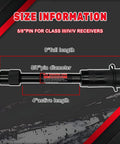 Beefy Heavy Duty Trailer Hitch Lock For A 2 Inch Receiver Class III And IV 5 Eighth Inch Pin Extra Long Four Inch Length Black