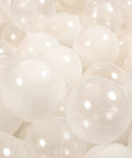 100 Ball Pit Balls Phthalate Free BPA Free Crush Proof Plastic - Beige Colors stacked view
