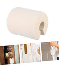 Two Pack Pinch Door Safety Stopper Silencer Set With Finger Protector And Door Guard for home use, showing flexible NBR material.