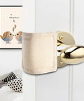 Three Pack Door Silencers For Quiet Close Cushions With Durable Straps And Elastic Bands No More Door Slams Noise Blocker Latch Cover