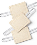 Three Pack Door Silencers For Quiet Close Cushions With Durable Straps And Elastic Bands No More Door Slams Noise Blocker Latch Cover Pads