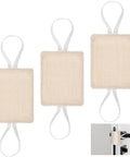 3 Pack Door Silencers For Slamming With Elastic Latch Covers Beige Quiet Door Silencers For Slamming Cutting Down Noise