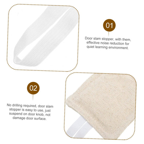 12 Piece No Drill Door Slam Stopper Silencers For Toddlers Easy Install Quiet Bedroom And Living Room Door Noise Reduction