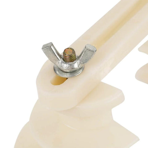 Close-up of Beige Plastic Single Phase 6 Layer Coil Wire Winding Mold for Stator featuring adjustable winding range