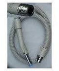Beige Replacement Vacuum Cleaner Hose With Swivel Pistol Grip Handle For Old School Style Canister Vacuums Style C Bags All Metal End Fits Canister Assembly Includes On Off Rocker Switch Grip For PN4 PN5 PN6 Power Nozzle
