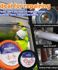 Belzona 1111 Super Metal Epoxy Kit For Metal Repair Pipe Tank Or Pump Solvent Free Built Tough Heavy Duty Strength And Lasting Protection Corrosion And Chemical Resistant No Welding Needed One Kilogram with repair images