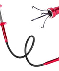 Bendable Flexible Magnetic Pickup Tool With Four Claws And A 24 Inch Reach For Easy Retrieval Of Metal Objects In Tight Spaces