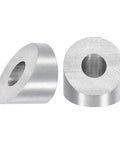 Five Pcs One Quarter Inch ID Beveled Angle Washers Stainless Steel For Wire Rope, showing two washers close-up