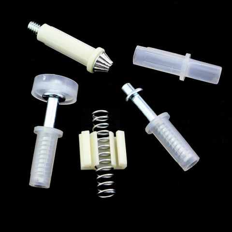 Bi-Fold Door Hardware Sliding Guides Set 10 Pieces For Bi-Fold Closet And Accordion Doors Repair Replacement Kit