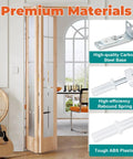 Bifold Door Hardware Repair Kit For 7/8 To 1 Inch Sliding Door Tracks, 2 Pack with carbon steel base and ABS spring parts.