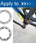 Bike Ball Bearing Retainer Set 5/16 Inch Ball Bearings For Bicycle Crank Bottom Bracket Replacement 4 pcs image.