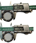 Bike Ball Bearing Retainer Set 5/16 Inch Ball Bearings with caliper measurements showing 44.51mm and 1.75 inches diameter