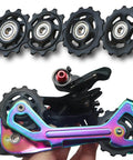 Pulley Road Bike Jockey Rear Derailleur Pulley Roller for Repair Kit Bearing Mountain Bike Rear Idler 11T-2PCS displayed