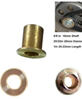 Bike Engine Clutch Bell Drum Brushing Sleeve Kit For 100cc 4 Stroke Motors with size measurements