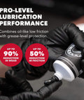 All Purpose Bike Grease For Bearings, Bushings, Threads And Sliding Surfaces That Cuts Friction Up To Fifty Percent And Slashes Wear Up To Ninety Percent, Delivering Oil Like Low Friction With Thick Wear Resistant Protection By SILCA Synergetic being applied from tube
