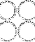 4-pack 5 by 32 inch 16 balls stainless steel bike headset bearings set of 4 pieces for mountain bikes
