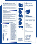 Packaging of General Purpose Silicone Caulk Sealant 10.1oz Tube, 100 Percent Silicone, Waterproof And UV Protected, with features listed.
