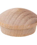 Birch Wood Mushroom Head Screw Hole Plugs Three Quarter Inch Diameter Pack Of 50 End Grain Round Button Plugs Turned With Shoulders