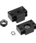 End Supports For BK10 And BF10 Ball Screws With Metal Ball Screw Nut CNC Machine Linear Motion Components 1 Set