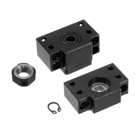 End Supports For BK10 And BF10 Ball Screws With Metal Ball Screw Nut CNC Machine Linear Motion Components 1 Set